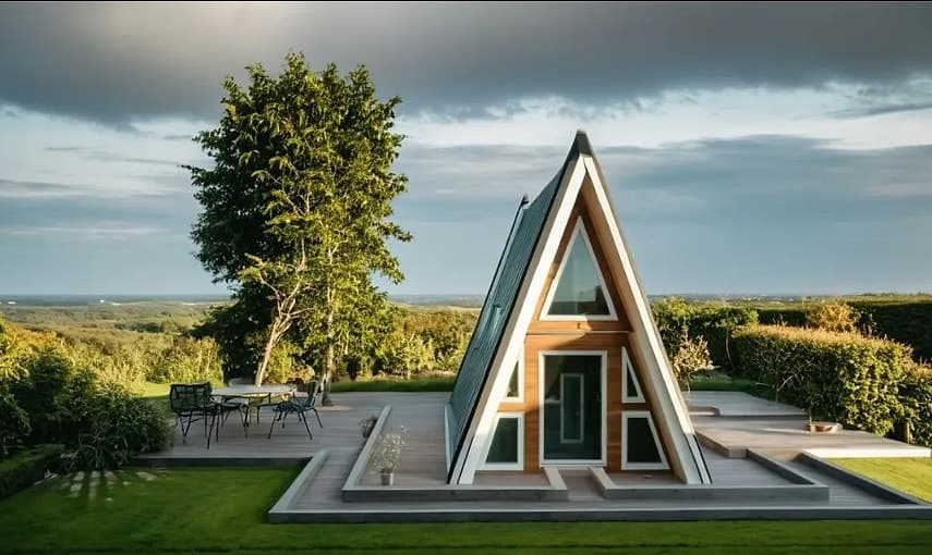A-Frame model Kasija — eksterijer