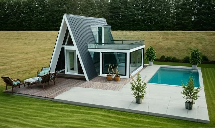 A-Frame model Lux 2 — eksterijer