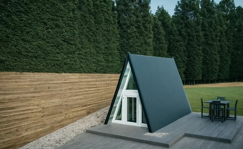 A-Frame model Perlla — eksterijer